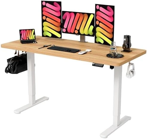 Electric Height Adjustable Standing Desk — Standing Desk, Monomi