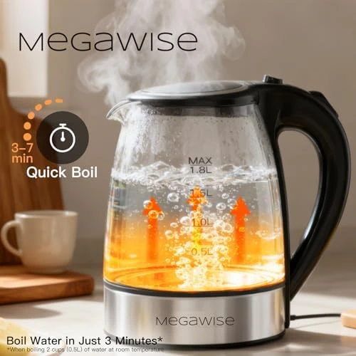 Electric Kettle — Electric Kettle, MEGAWISE