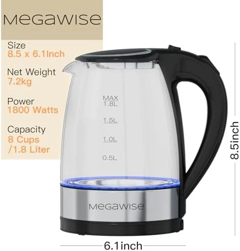 Electric Kettle — Electric Kettle, MEGAWISE
