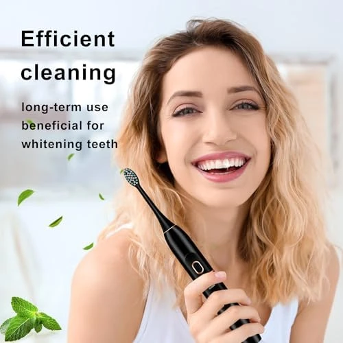 Electric Toothbrush Set with 8 Brush Heads and Travel Case — Electric Toothbrush, kingheroes