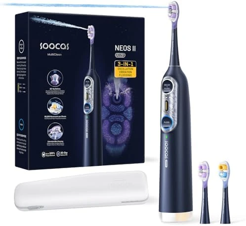 Electric Toothbrush with Water Flosser Combo — Electric Toothbrush, Soocas