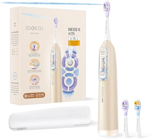 Electric Toothbrush with Water Flosser Combo — Electric Toothbrush, Soocas