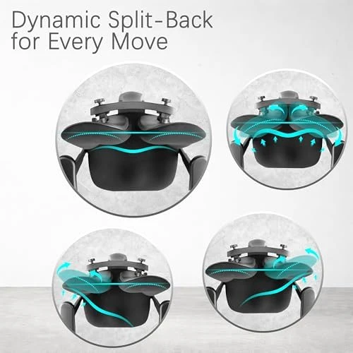 Ergonomic Office Chair with Dynamic Split-Back Design — Smart Chairs, RIEIOR