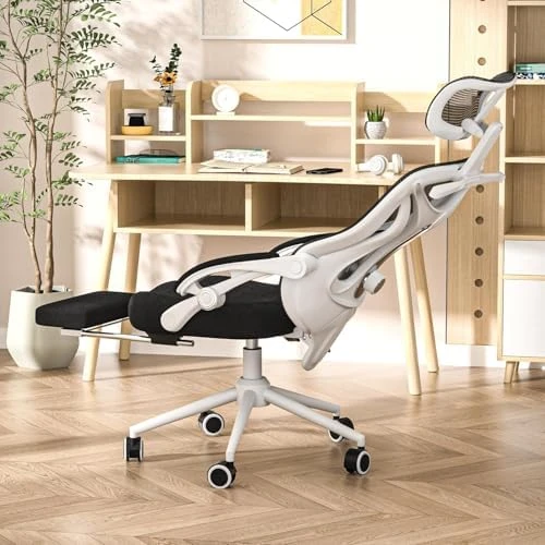 Ergonomic Office Chair with Footrest — Smart Chairs, CYKOV