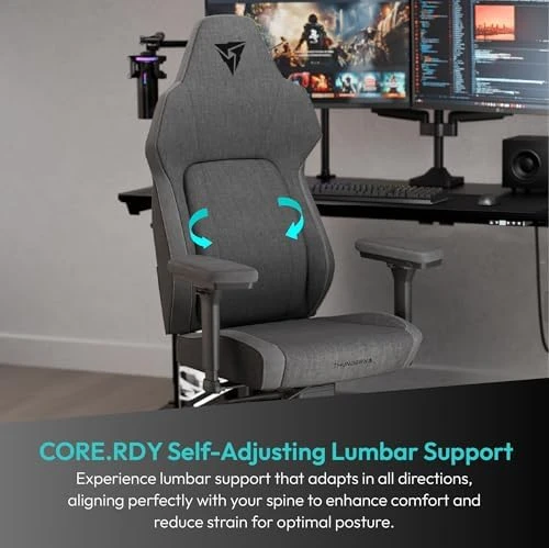 Gaming Chair with Automatic Lumbar Support — Smart Chairs, ThunderX3