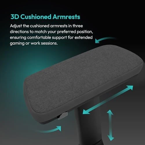 Gaming Chair with Automatic Lumbar Support — Smart Chairs, ThunderX3