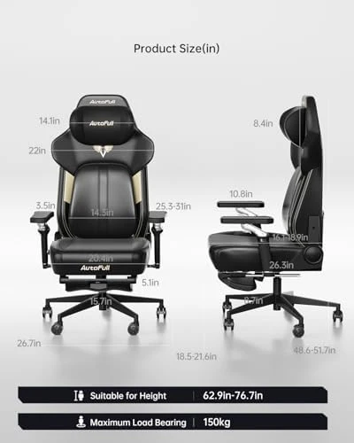 Gaming Chair with Climate Control Massage — Smart Chairs, AutoFull