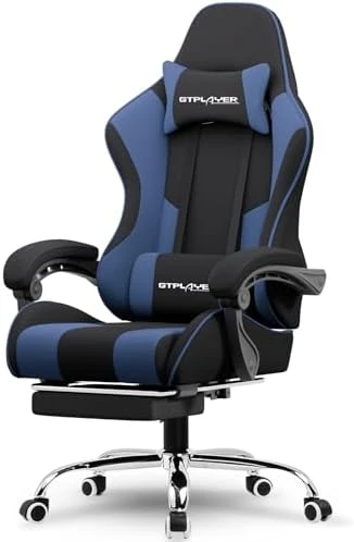 Gaming Chair with Footrest and Lumbar Support — Smart Chairs, GTPLAYER