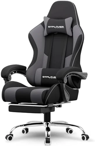 Gaming Chair with Footrest and Lumbar Support — Smart Chairs, GTPLAYER
