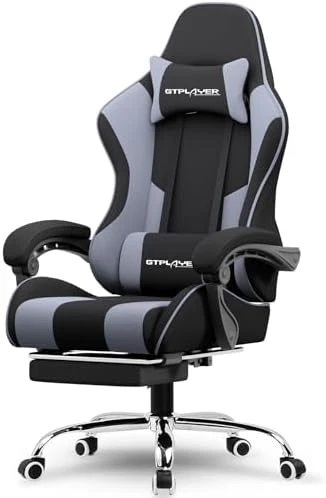 Gaming Chair with Footrest and Lumbar Support — Smart Chairs, GTPLAYER