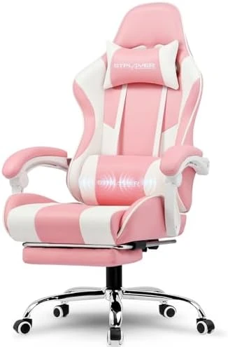 Gaming Chair with Footrest and Lumbar Support — Smart Chairs, GTPLAYER