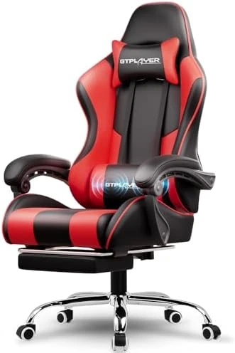 Gaming Chair with Footrest and Lumbar Support — Smart Chairs, GTPLAYER