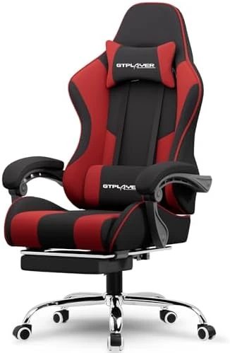 Gaming Chair with Footrest and Lumbar Support — Smart Chairs, GTPLAYER