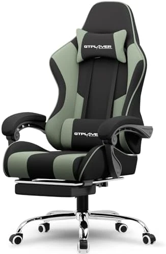 Gaming Chair with Footrest and Lumbar Support — Smart Chairs, GTPLAYER