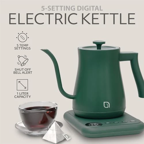 Gooseneck Electric Kettle — Electric Kettle, WILLOW