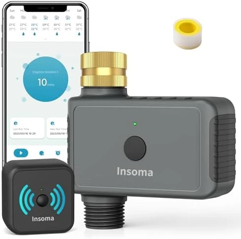 Hose Timer with Brass Inlet — Irrigation System, Insoma