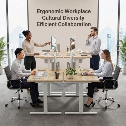 Large Electric Standing Desk — Standing Desk, Grandder