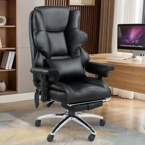 Massage Office Chair with Foot Rest — Smart Chairs, Mvpipi