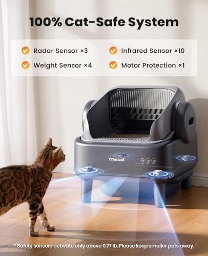 Self Cleaning Litter Box — Self-Cleaning Litter Box, oneisall