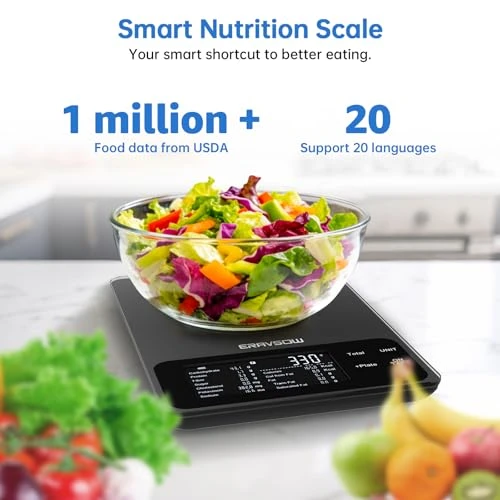 Smart Food Kitchen Scale with Nutritional Calculator — Smart Scale, ERAVSOW