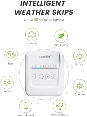 Smart Sprinkler Controller — Irrigation System, RainPoint