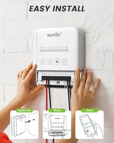Smart Sprinkler Controller — Irrigation System, RainPoint