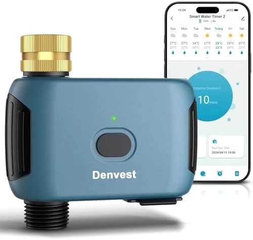 Water Timer with Brass Inlet — Irrigation System, Denvest