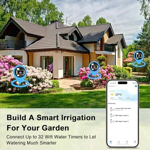Water Timer with Brass Inlet — Irrigation System, Denvest