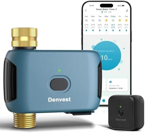 Water Timer with Brass Inlet — Irrigation System, Denvest