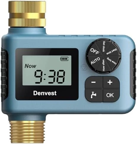 Water Timer with Brass Inlet — Irrigation System, Denvest