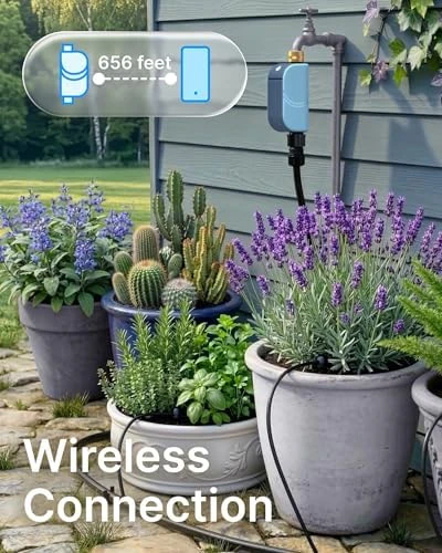 WiFi Water Timer for Garden Hose — Irrigation System, EZAIoT