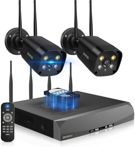 Wireless Security Camera System Outdoor — Security Camera, OHWOAI