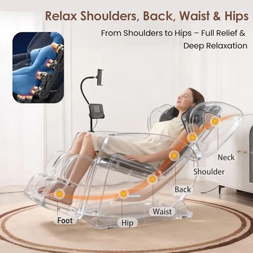 Zero Gravity Full-Body Shiatsu Massage Chair — Massage Chairs, GOLINYOUBIZ