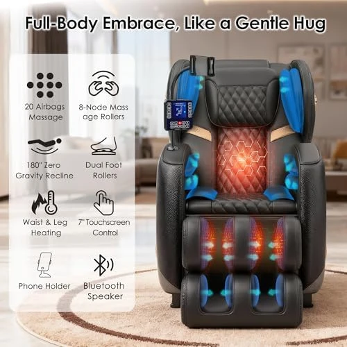 Zero Gravity Full-Body Shiatsu Massage Chair — Massage Chairs, GOLINYOUBIZ