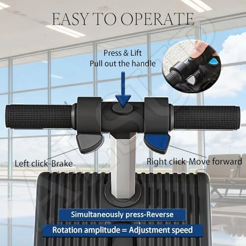 2-in-1 Rideable Electric Suitcase — Smart Luggage, ALSUP