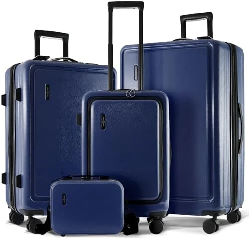 20 Inch Carry On Luggage with Cosmetic Case — Smart Luggage, TRAVELARIM