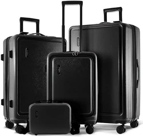 20 Inch Carry On Luggage with Cosmetic Case — Smart Luggage, TRAVELARIM