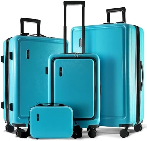 20 Inch Carry On Luggage with Cosmetic Case — Smart Luggage, TRAVELARIM