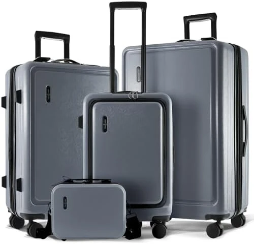 20 Inch Carry On Luggage with Cosmetic Case — Smart Luggage, TRAVELARIM