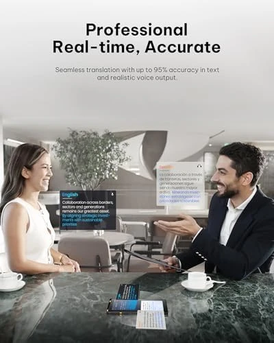 AI Voice Recorder with Real-Time Transcription & AI Summaries — Translator Device, iFLYTEK