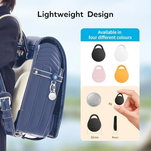 Air Tracker Tags 4 Pack — Dog GPS Tracker, MOMAX