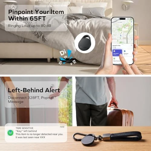 Air Tracker Tags 4 Pack — Dog GPS Tracker, MOMAX