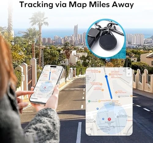 Air Tracker Tags 4 Pack — Dog GPS Tracker, MOMAX