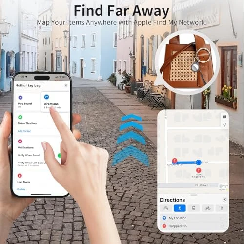 Bluetooth Tracker Tags — Dog GPS Tracker, QCOQ