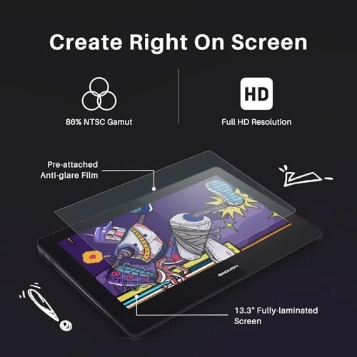 Pen Display Drawing Tablet — Drawing Tablet, GAOMON