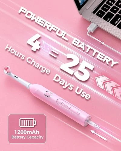 Rotating Electric Toothbrush for Adults — Electric Toothbrush, TEETHEORY