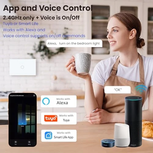 Smart Light Switch — Smart Switch, LOUYSGEN