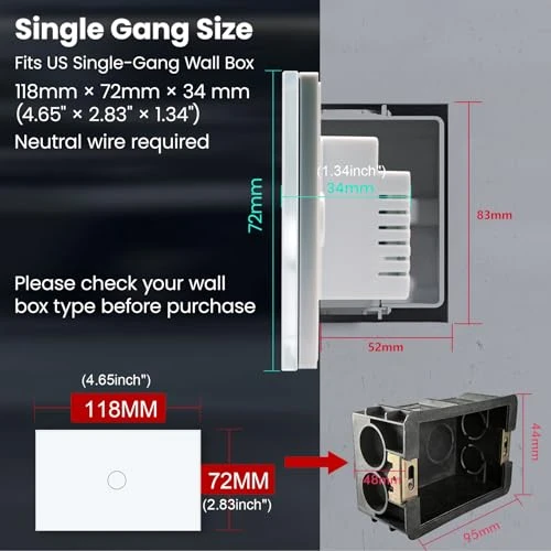 Smart Light Switch — Smart Switch, LOUYSGEN