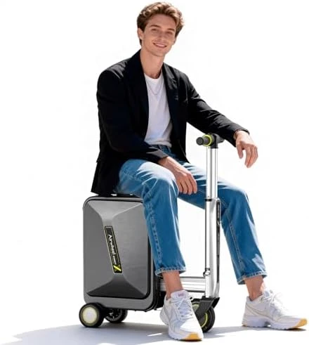 Smart Riding Electric Luggage — Smart Luggage, Airwheel