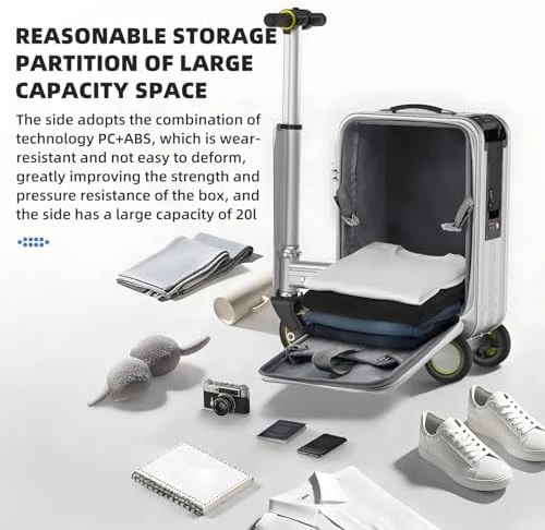 Smart Riding Electric Luggage — Smart Luggage, Airwheel